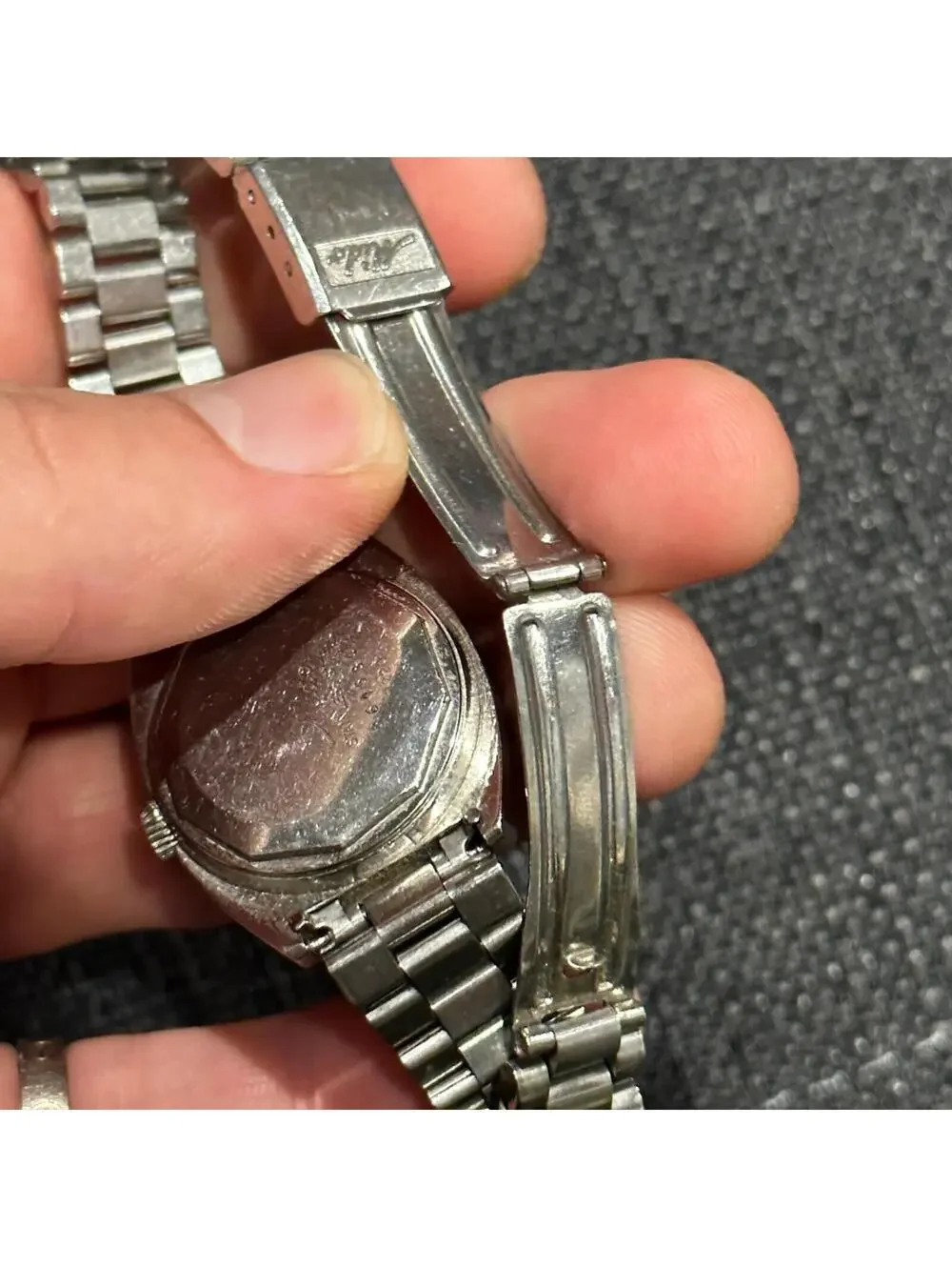 Mido Commander Automatic Silver Dial Stainless Steel Lady's Watch SWISS VINTAGE